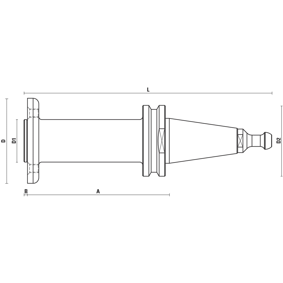 ISO30 adapter voor cirkelzaagbladen – T128