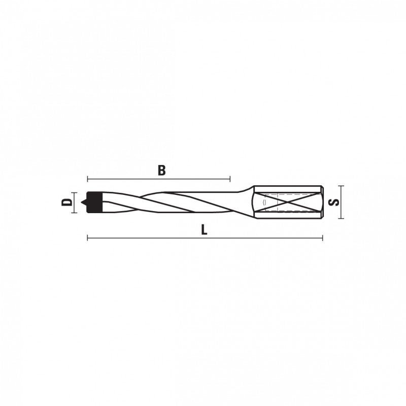 Drevelboren voor MAFELL® verbindingen