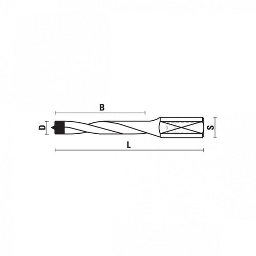 Drevelboren voor MAFELL® verbindingen