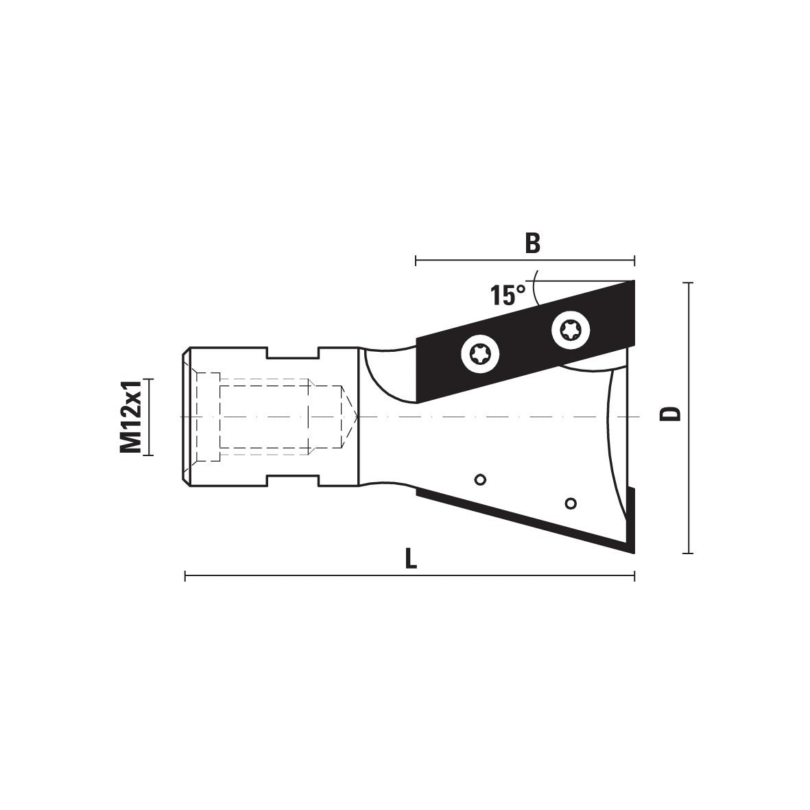 HM wisselmes-zwaluwstaartfrees voor Hundegger Z2 – W187