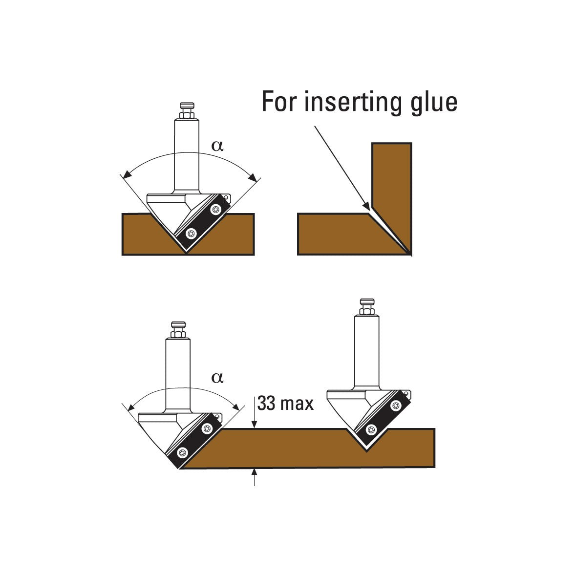 HM wisselmes V-groeffrezen Z1 – W171