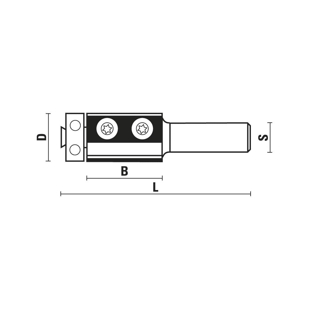 HM wisselmes-kantenfrezen met onderlager Z2 – W113-W114-WG114