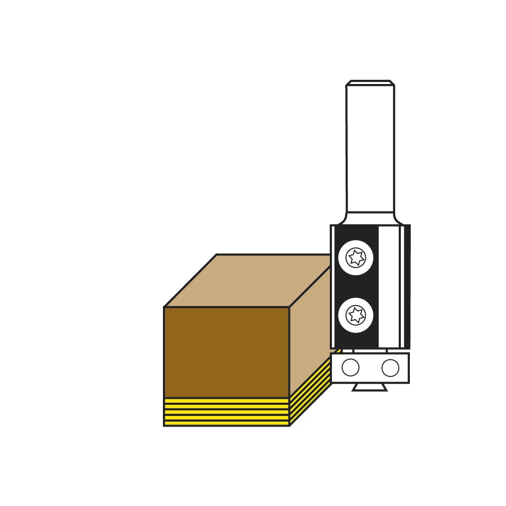 HM wisselmes-kantenfrezen met onderlager Z2 – W113-W114-WG114