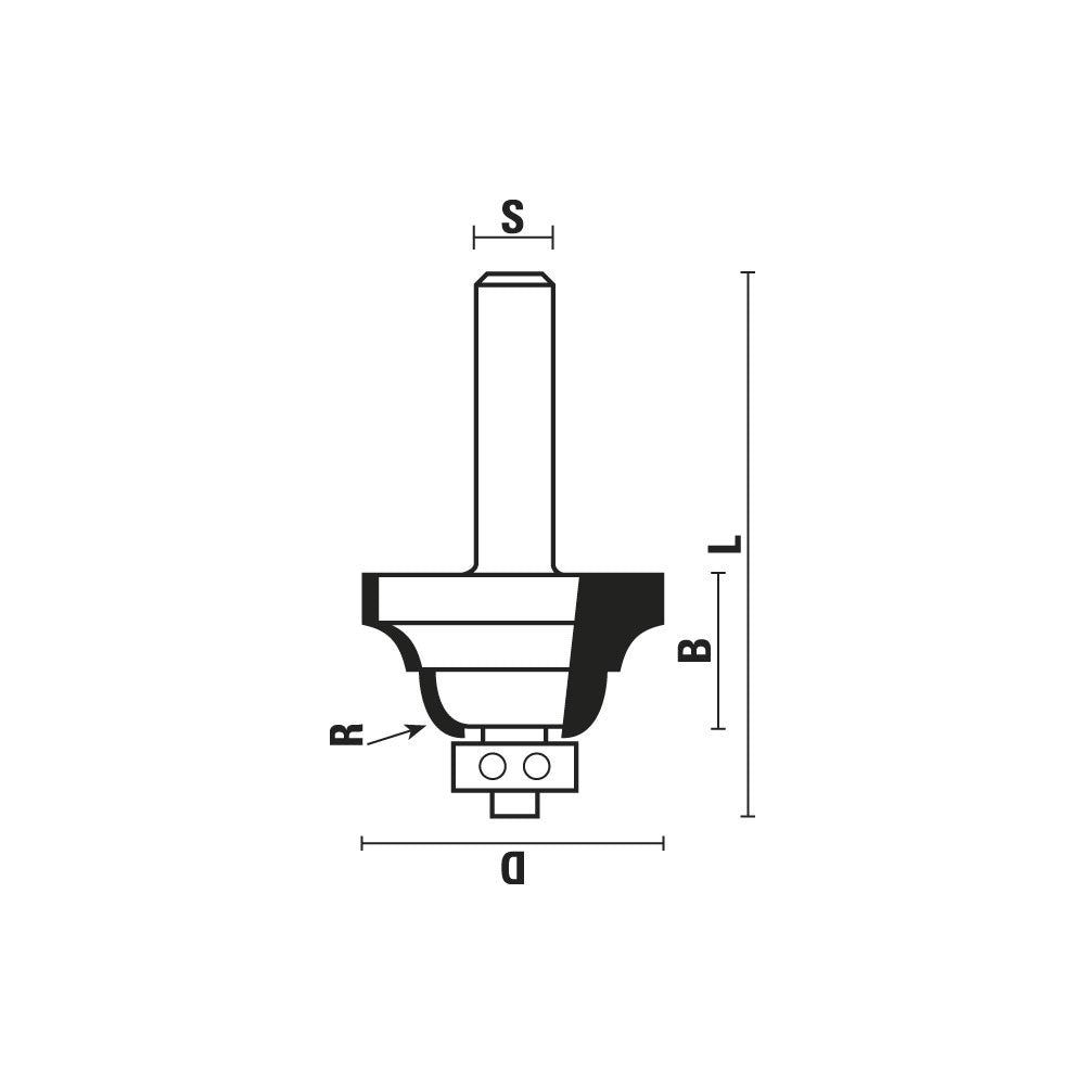 HM klassieke profielfrezen met lager Z2 – HA128-HB128-HC128