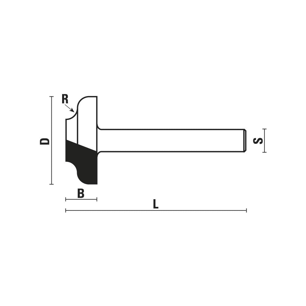 HM dubbelradiusfrees Z2 – C182