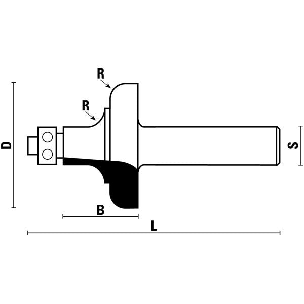 HM multiprofielfrezen Z2 – E166-G166