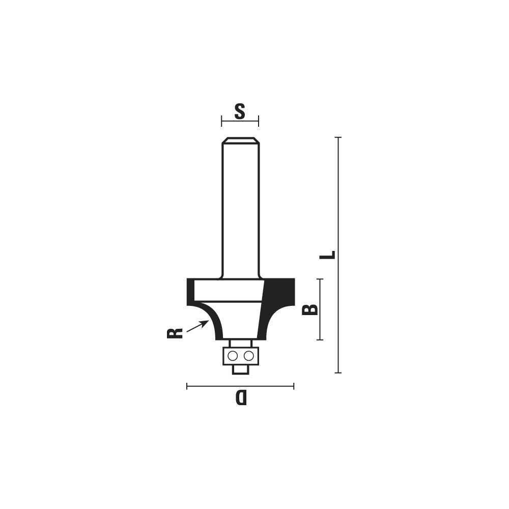 HM kraalprofielfrezen met lager Z2 – HA124-HB124-HC124