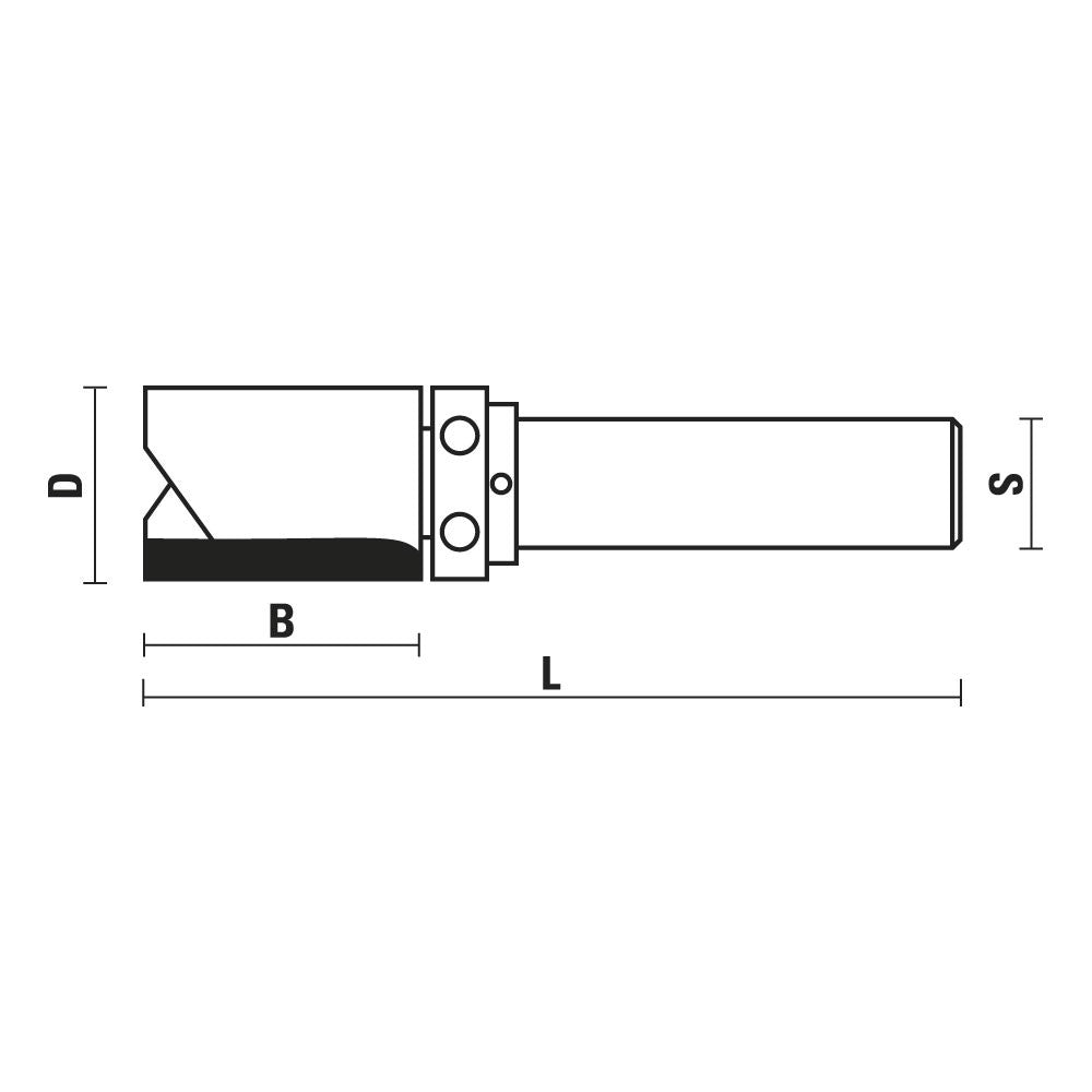 HM kantenfrezen met bovenlager Z2 – E130-G130
