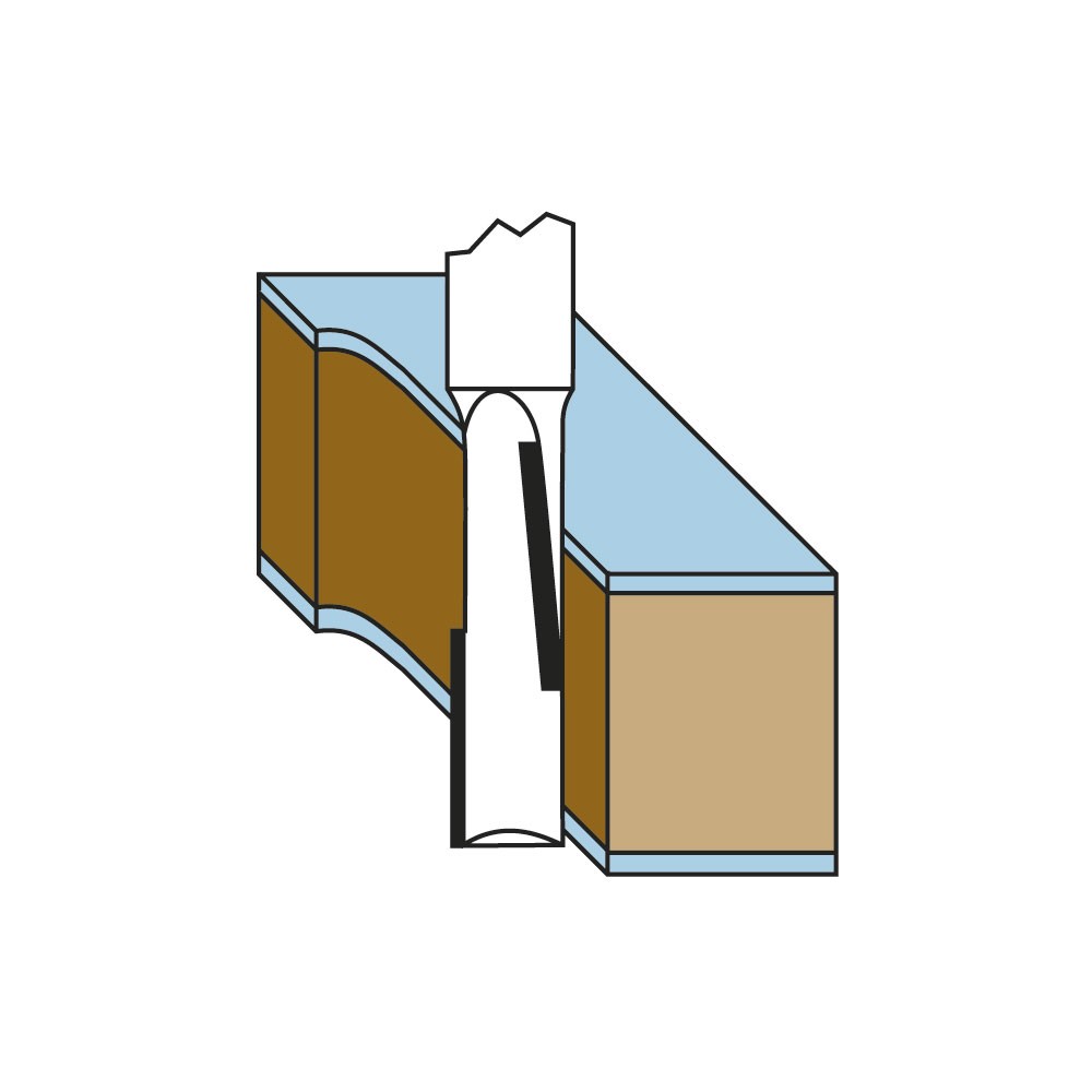 HM verspringende groeffrezen Z2 – E104-G104