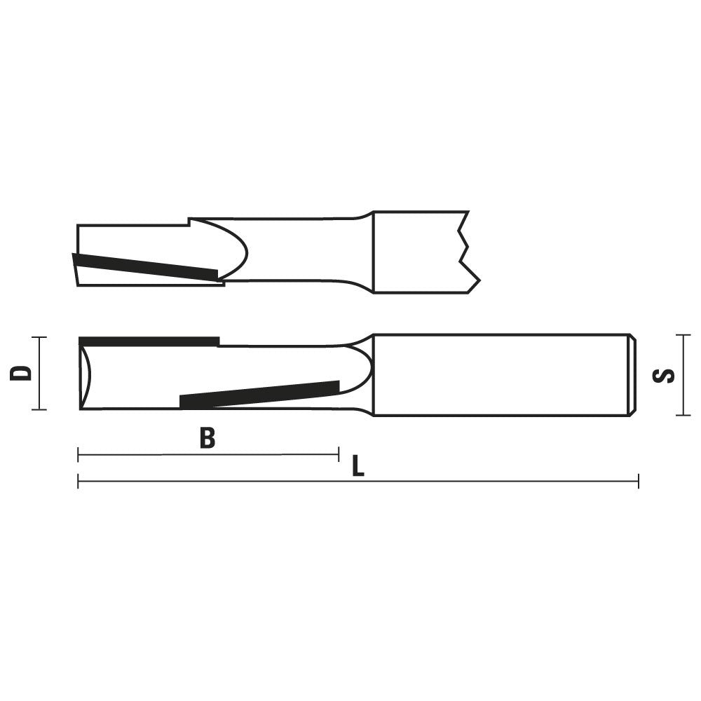 HM verspringende groeffrezen Z2 – E104-G104