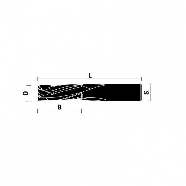 VHM compressiefrezen Z3+3 – T356