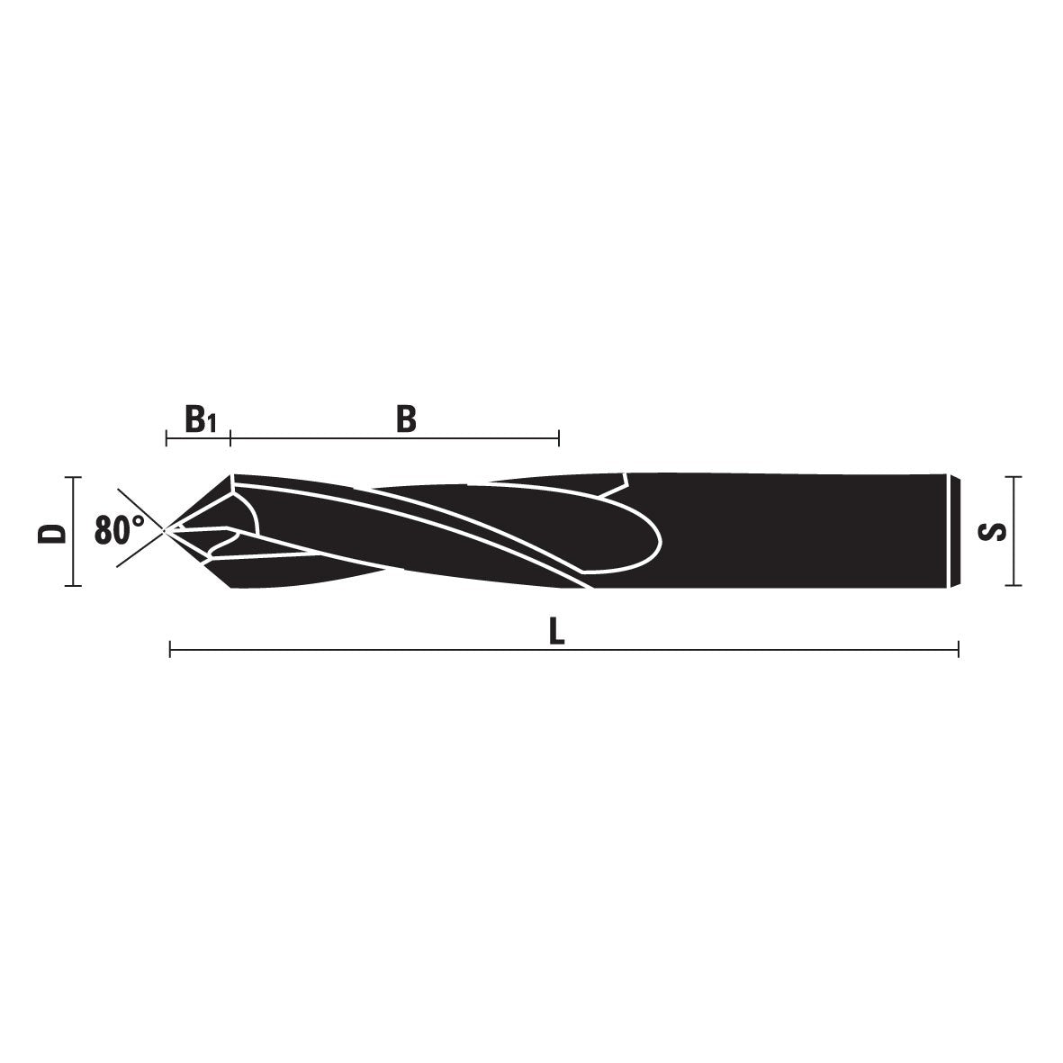 VHM spiraalfrezen Z2 – T158