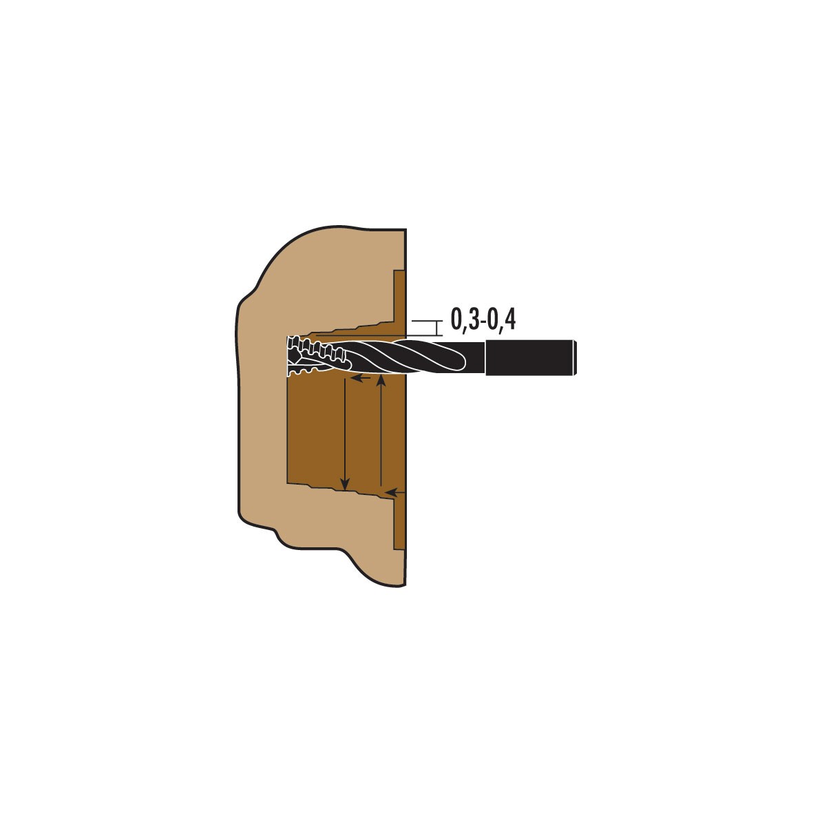 VHM slotkastfrezen Z2/Z3 – T157