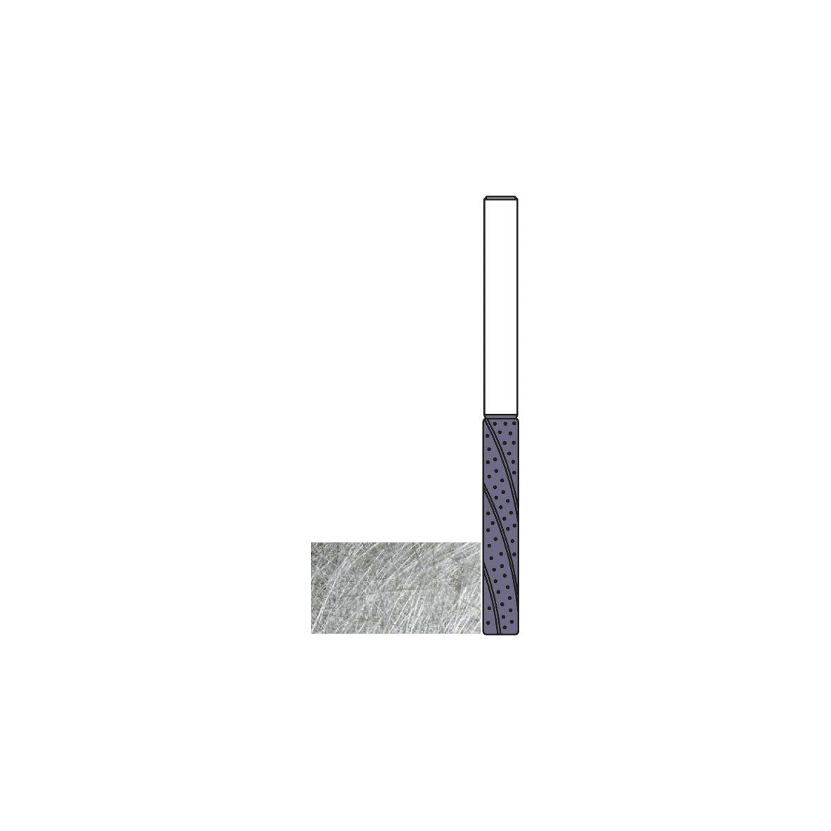 VHM downcut frezen met diamantkorrelcoating – XA183-XB183