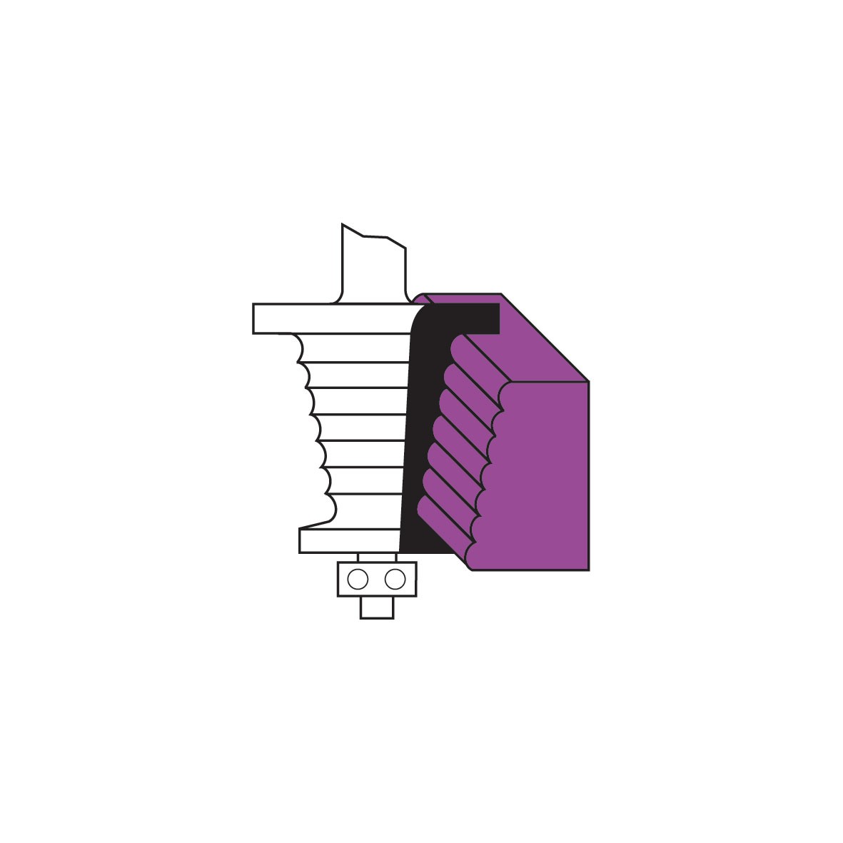 HM multikraalprofielfrees met lager Z2 – E367