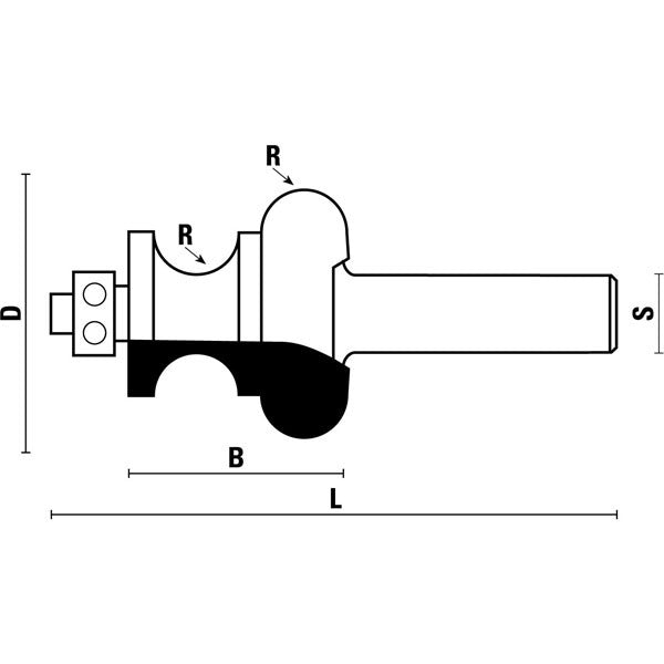 HM multiprofielfrezen Z2 – E168-G168