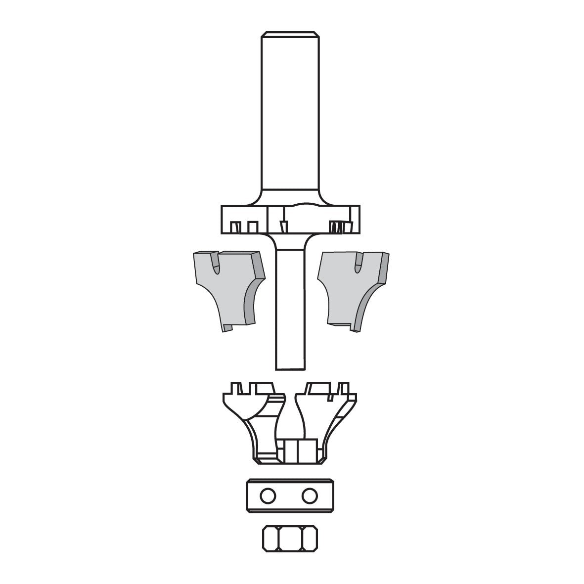 HM Nova System profielfrezen Z2 – W200