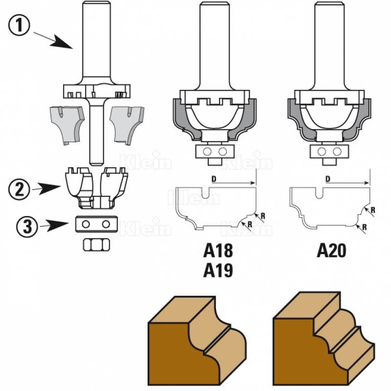 HM Nova System profielfrezen Z2 – W211-W213