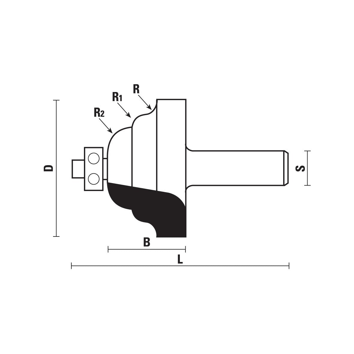 HM randprofielfrees met lager Z2 – E377