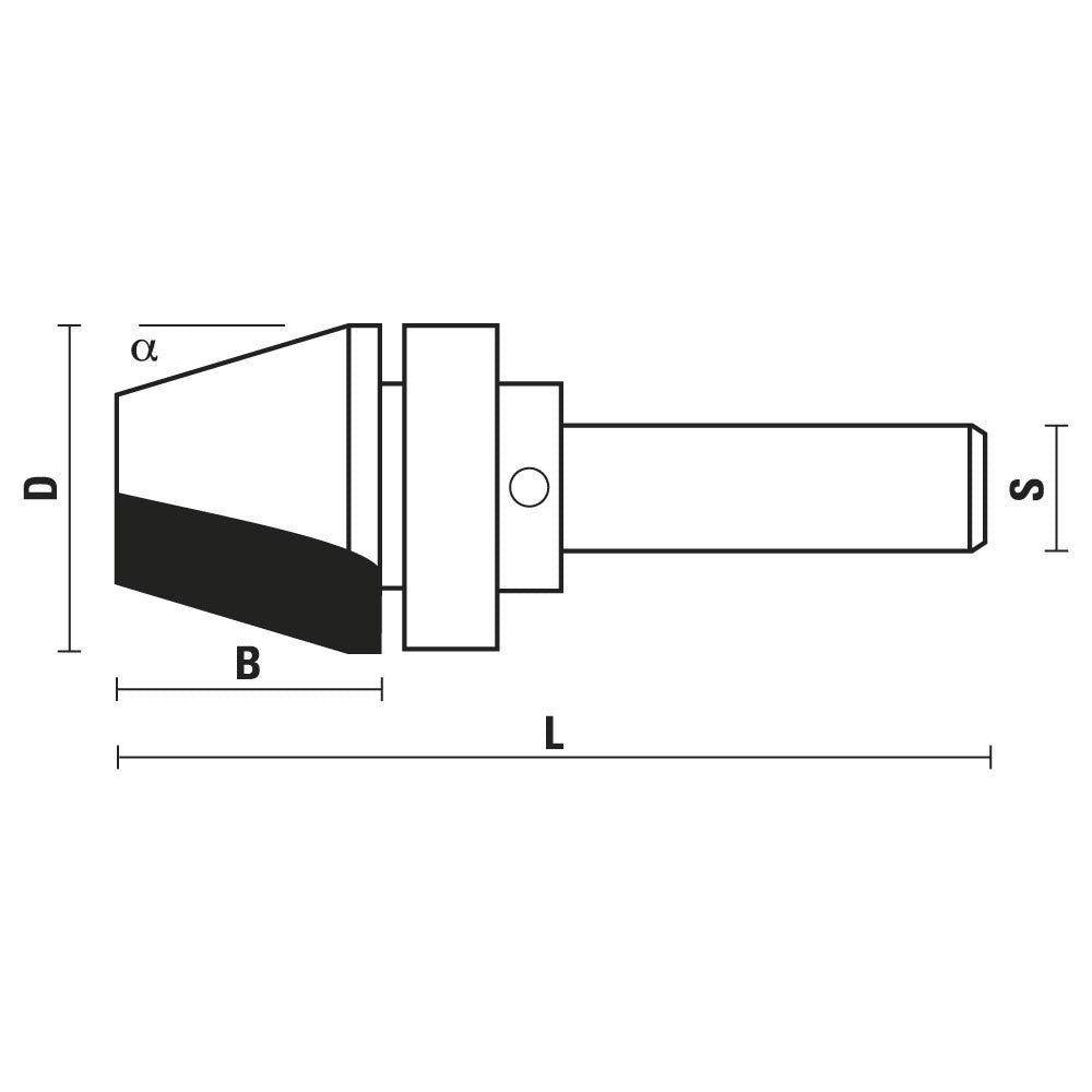 HM bovenmontage-werkbladfrezen met bovenlager Z2 – E317