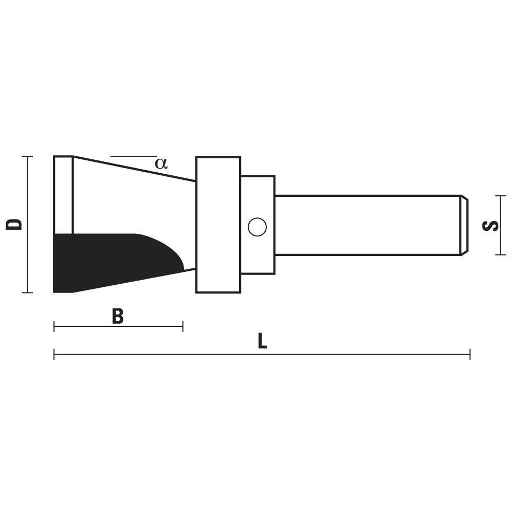 HM bovenmontage-werkbladfrezen met bovenlager Z2 – E321