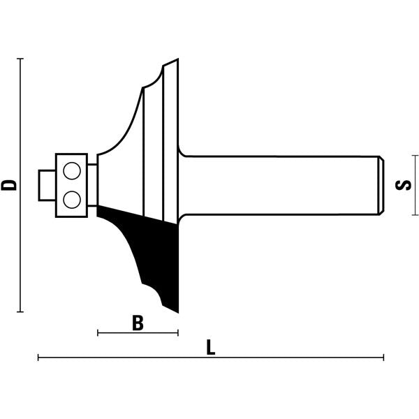 HM leuning- en tafelrandfrezen Z2 – E174-G174