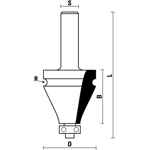 HM leuningfrezen met lagergeleiding Z2 – E170-G170
