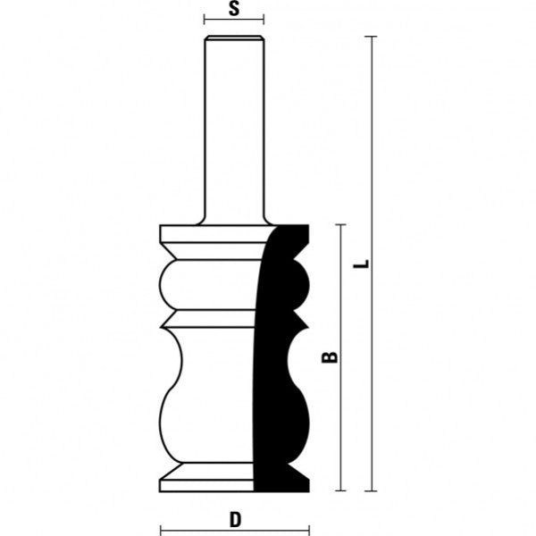 HM kroonprofielfrezen Z2 – E127-G127