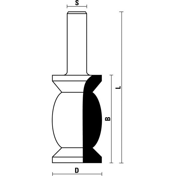 HM kroonprofielfrezen Z2 – E125-G125