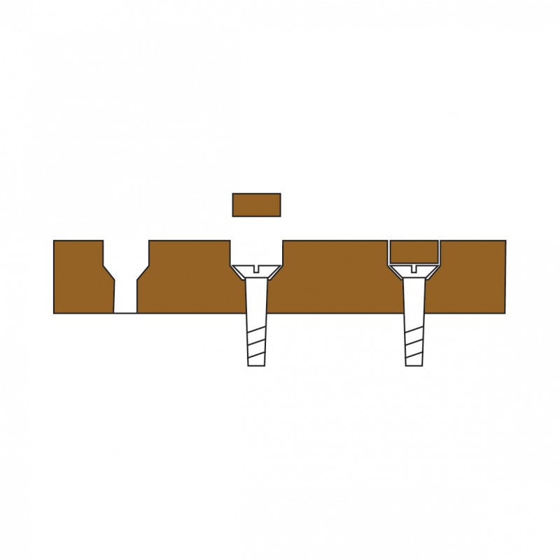 HSS proppenboren Z=1
