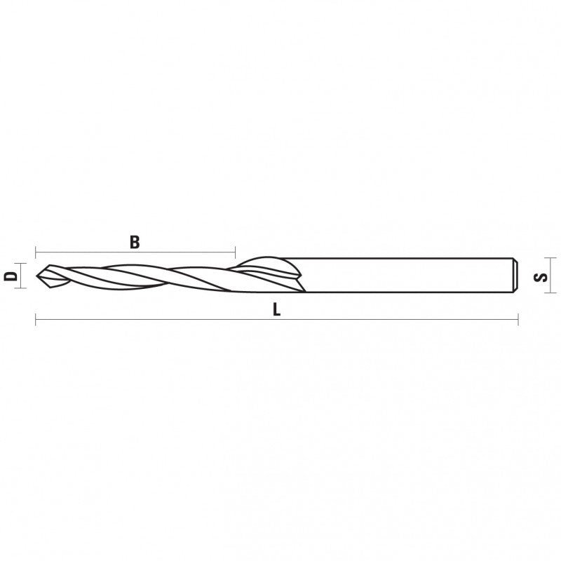 HSS speciale frezen voor PVC Z2 – U241
