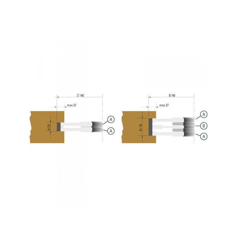 HM verstelbare groeffreeskop 4–15 mm – TA