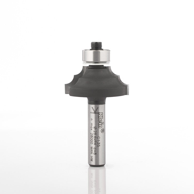 HM klassieke profielfrezen met geleidelager Z2 – A135/B135/C135