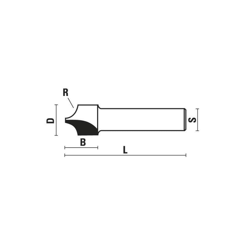 Sistemi Klein HM holprofielfrezen A111 B111 C111 – technische afbeelding