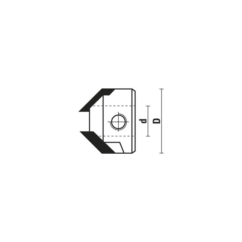 HM verzinkboren Z=2 - 90°