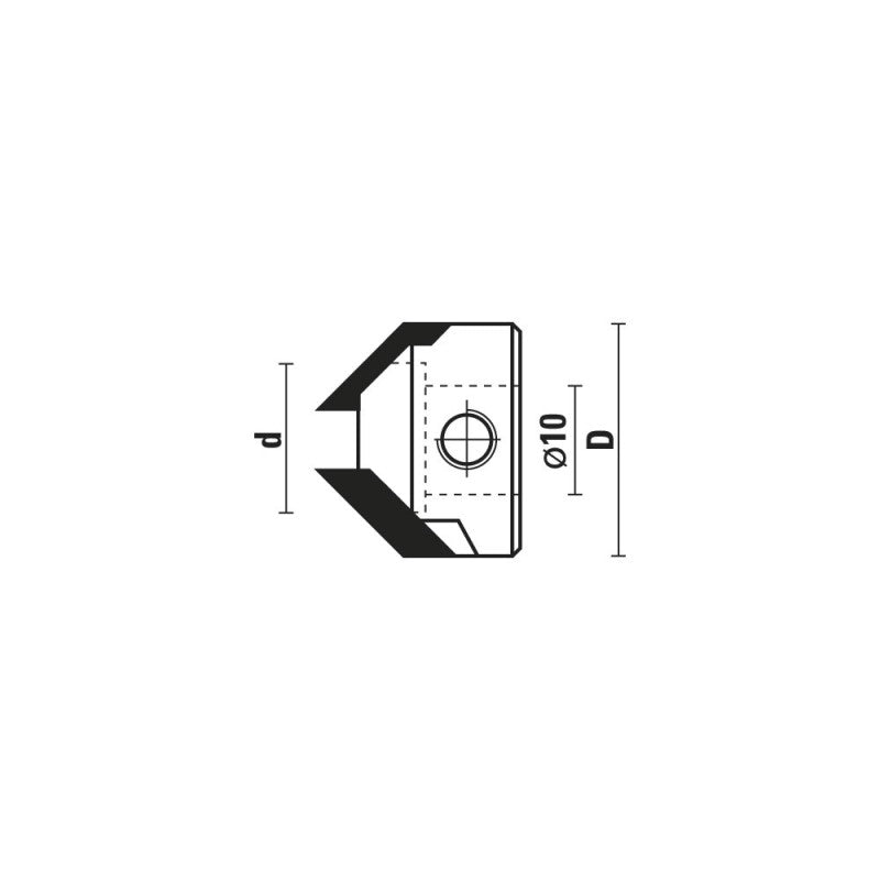 HM verzinkboren Z=2 - 90°