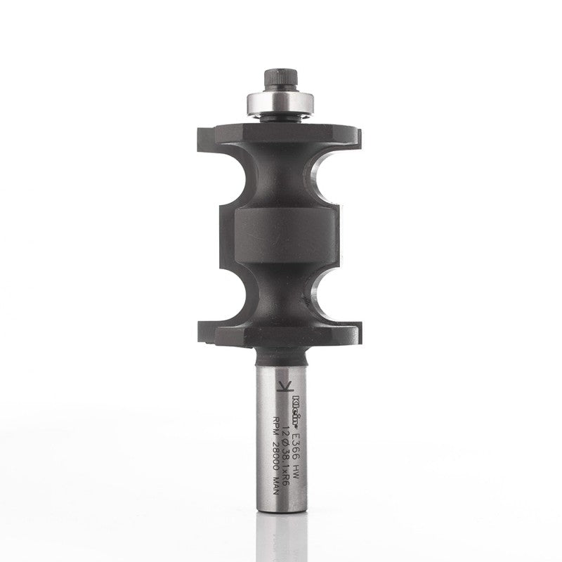 HM dubbele kraalprofielfrees met lager Z2 – E366