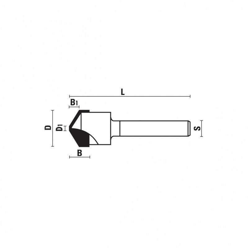 HM V-groeffrezen voor Alucobond Z2 – U180