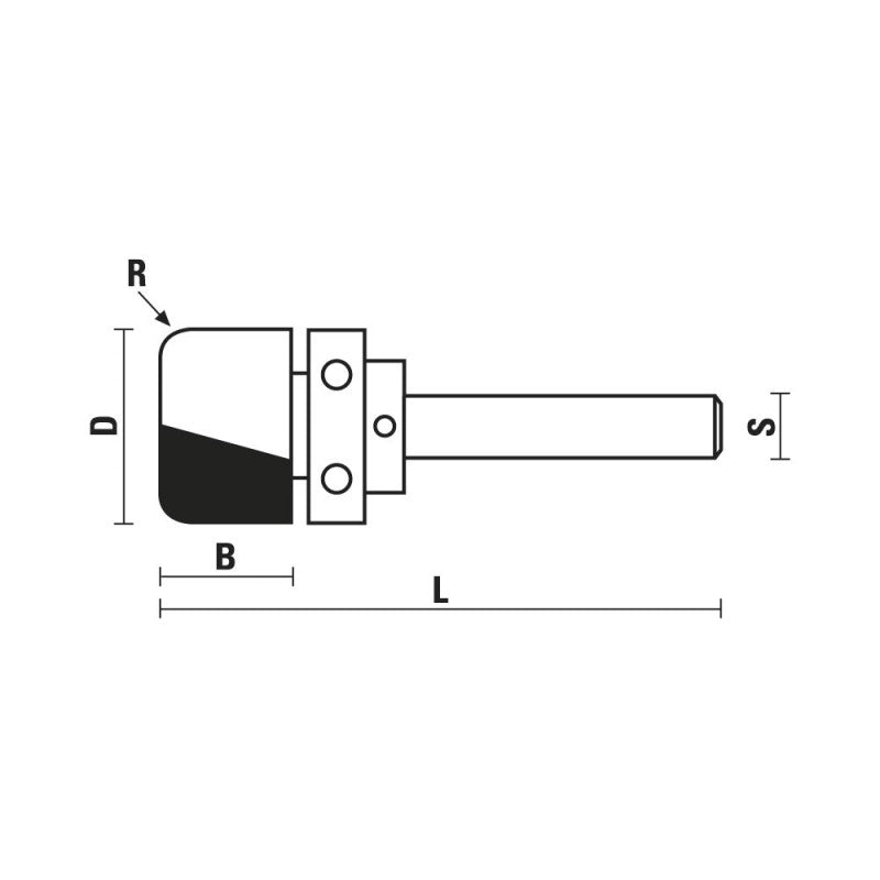 HM kom- en schaalfrezen A166/B166 – Sistemi Klein detail