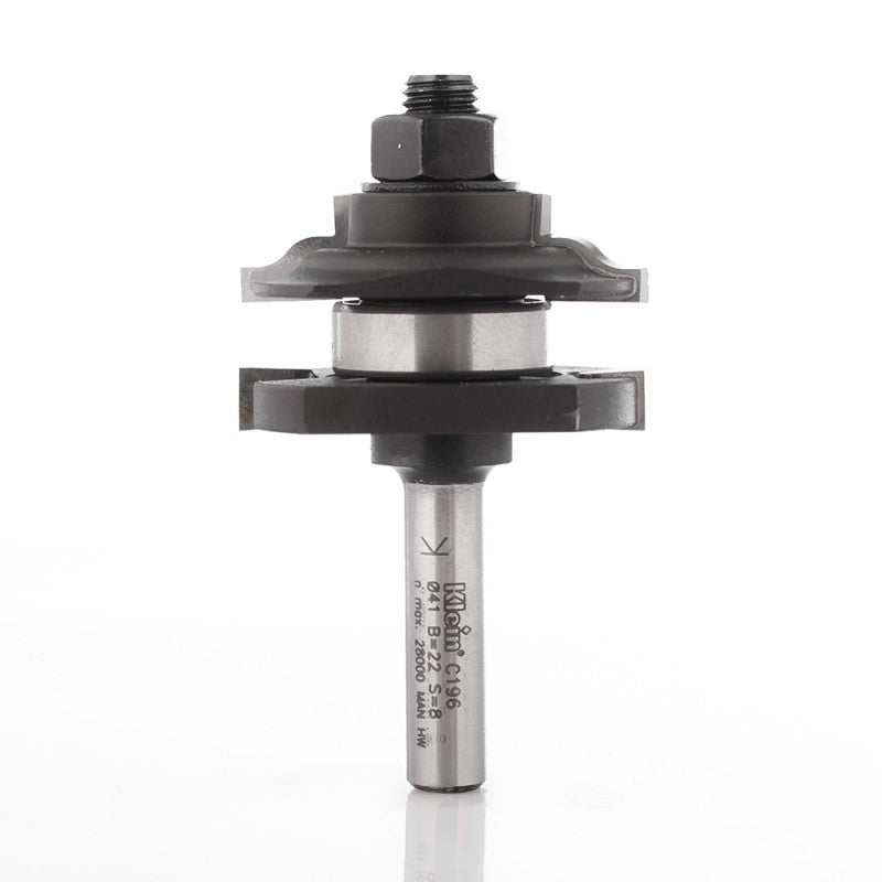 HM profiel- en contraprofielfreesset met lagergeleiding Z2 – E196-G196-C196