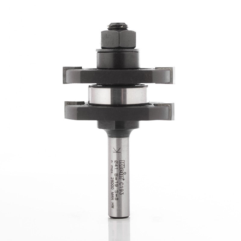 HM mes-en-groeffreesset met lagergeleiding Z2 – E193-G193-C193