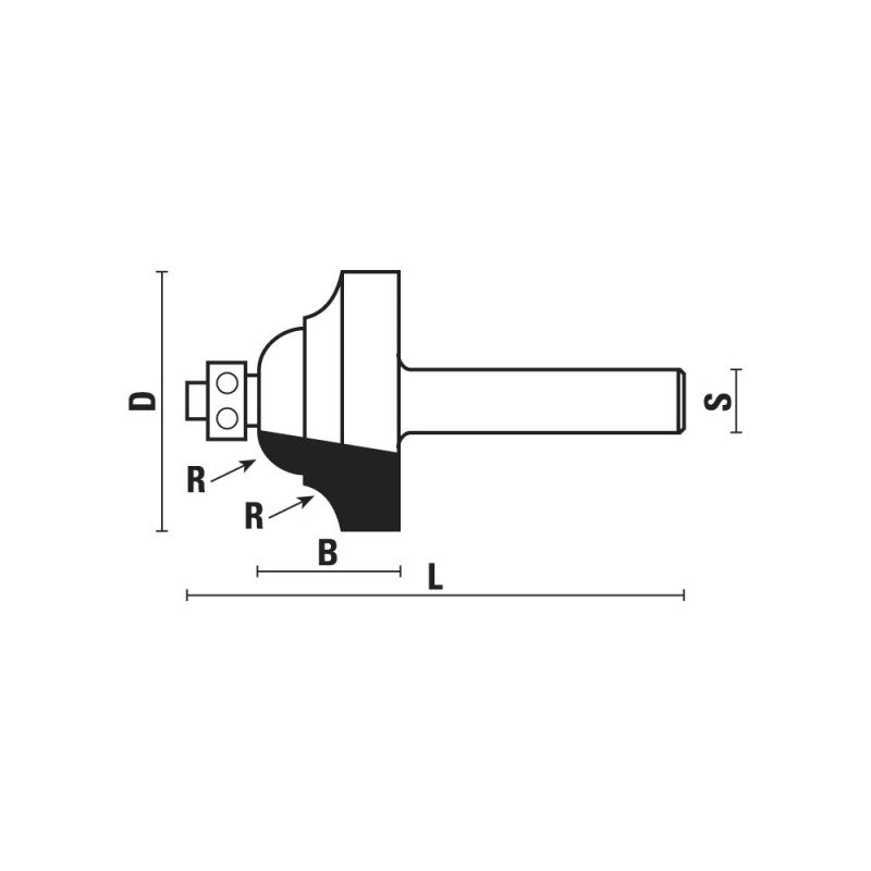 HM Romeinse profielfrezen A128/B128/C128 – Sistemi Klein detail