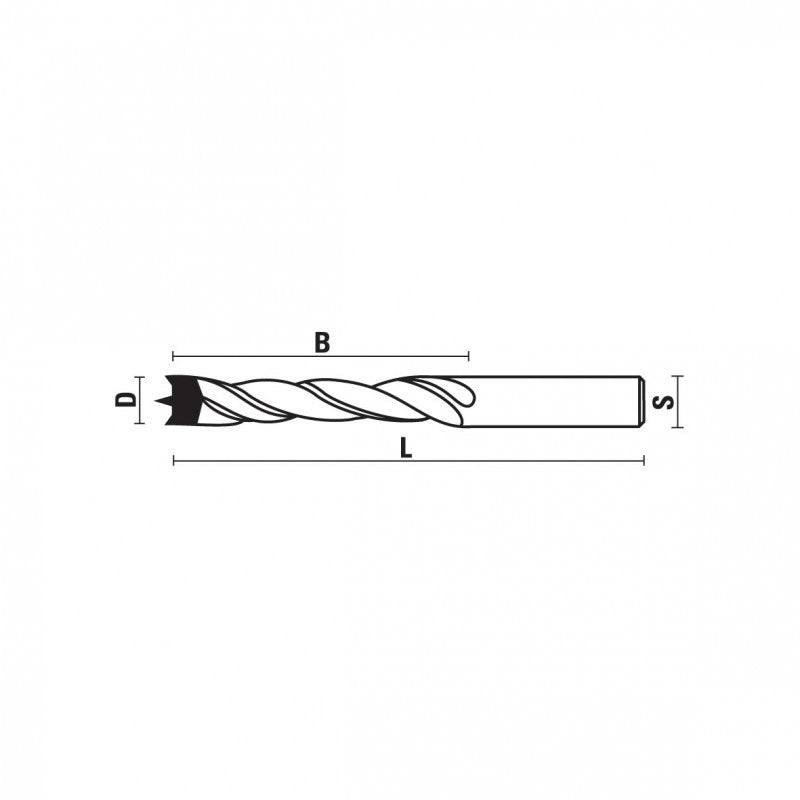 HM spiraalfrezen Z=2