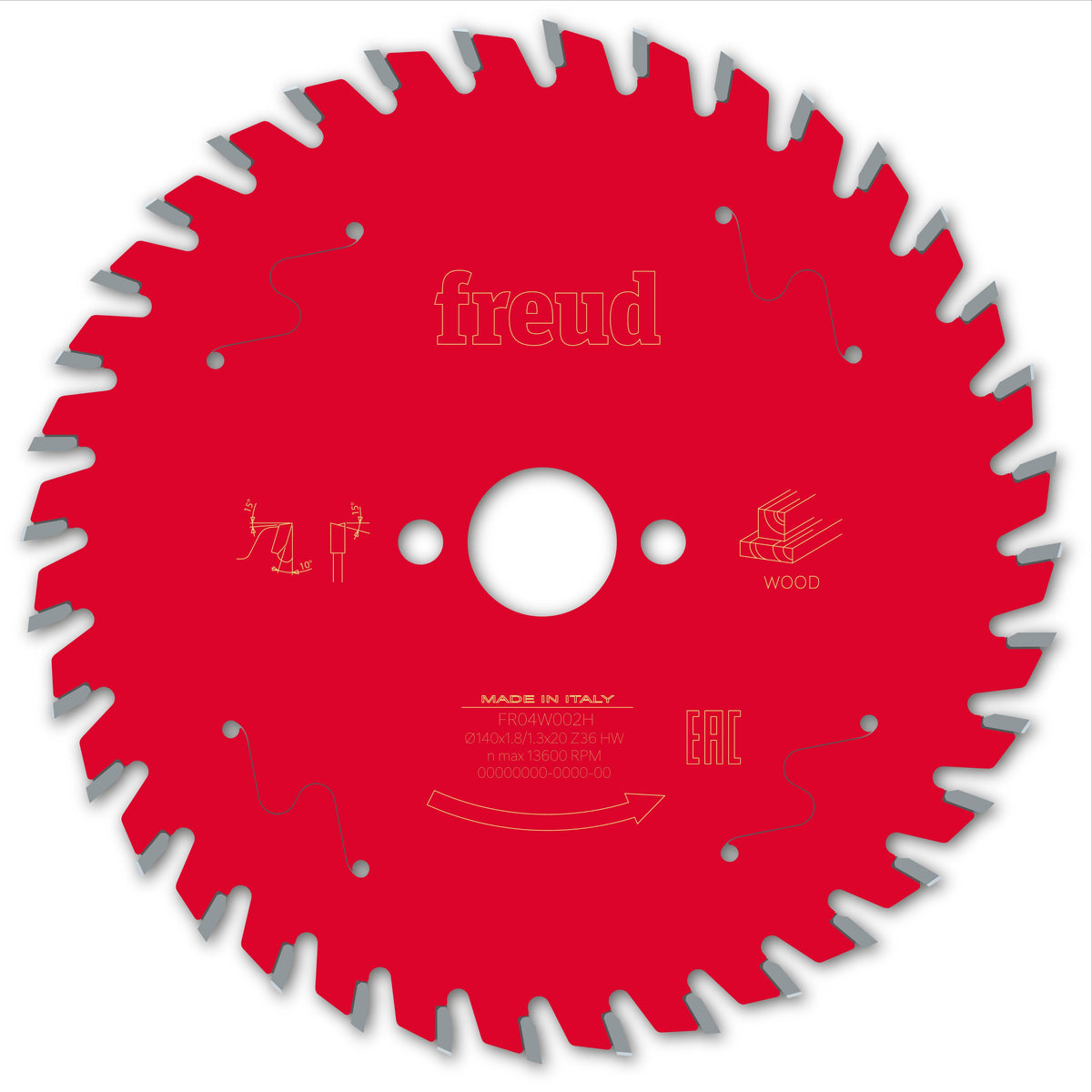 Freud HH Wood cirkelzaagblad 140 mm – FR04W002H