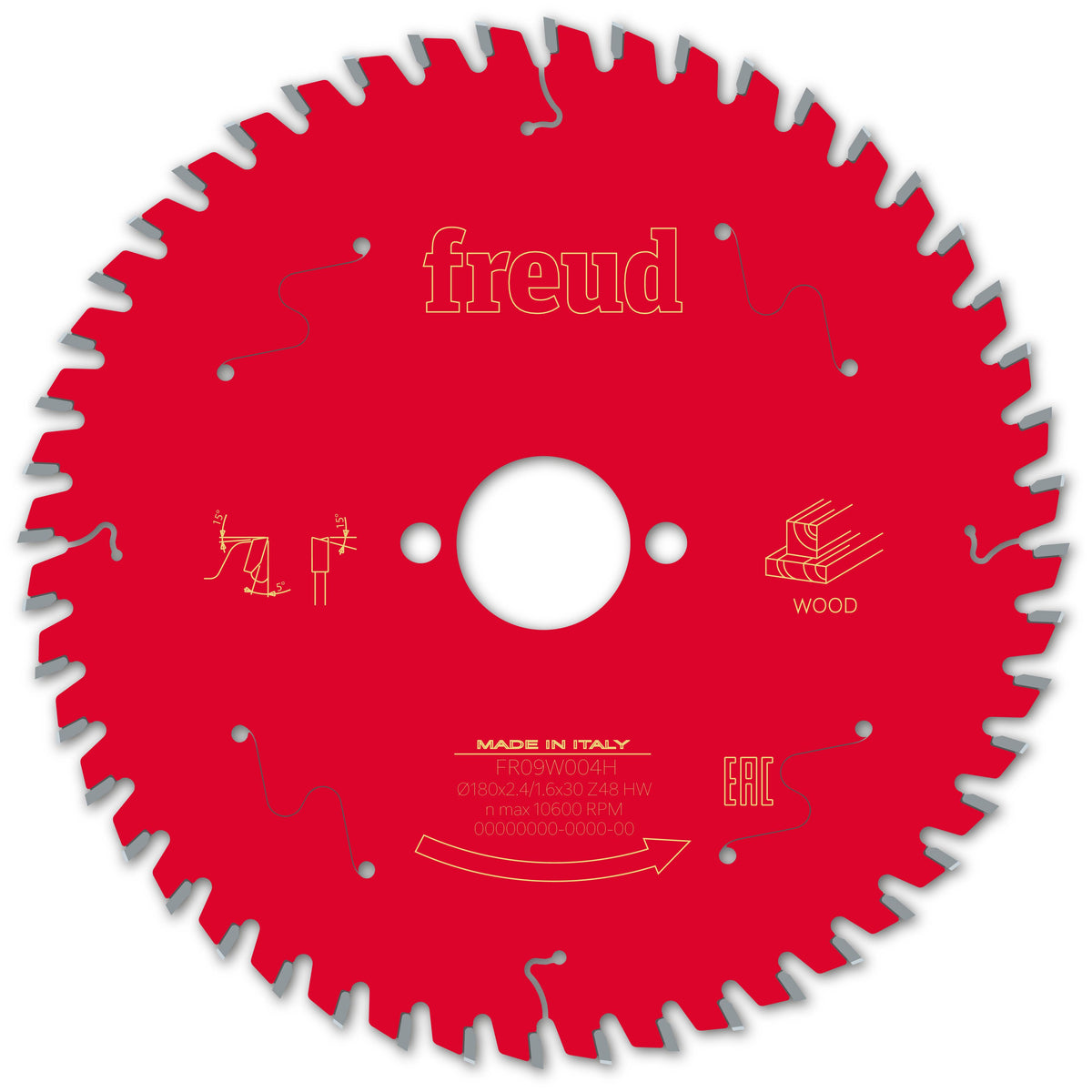 Freud HH Wood cirkelzaagblad 180 mm – FR09W004H