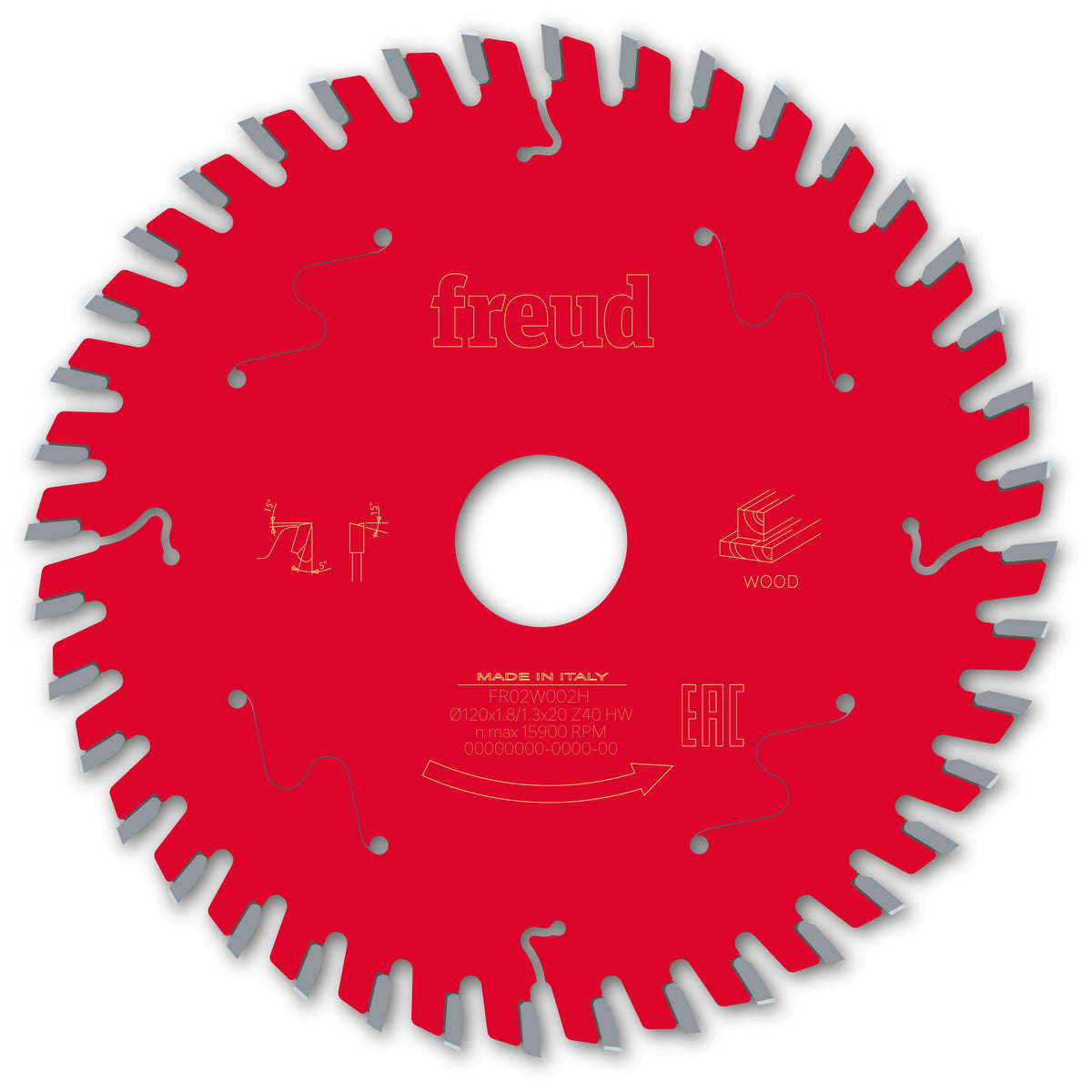 Freud HH Wood cirkelzaagblad 120 mm – FR02W002H