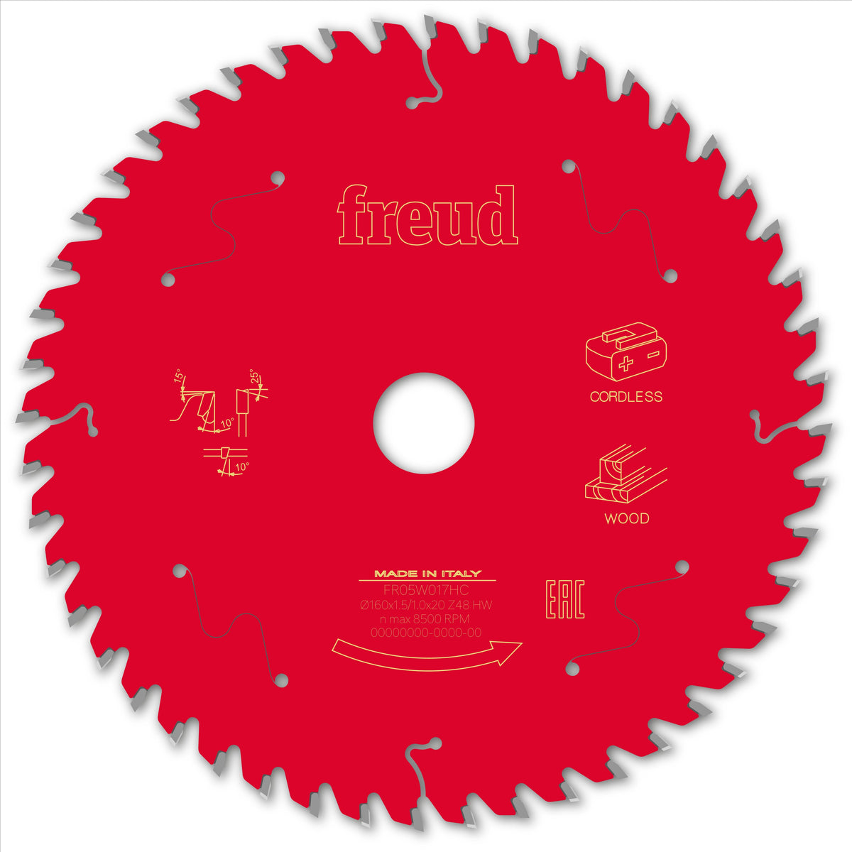 Freud CL HH Wood cirkelzaagblad 160 mm – FR05W017HC