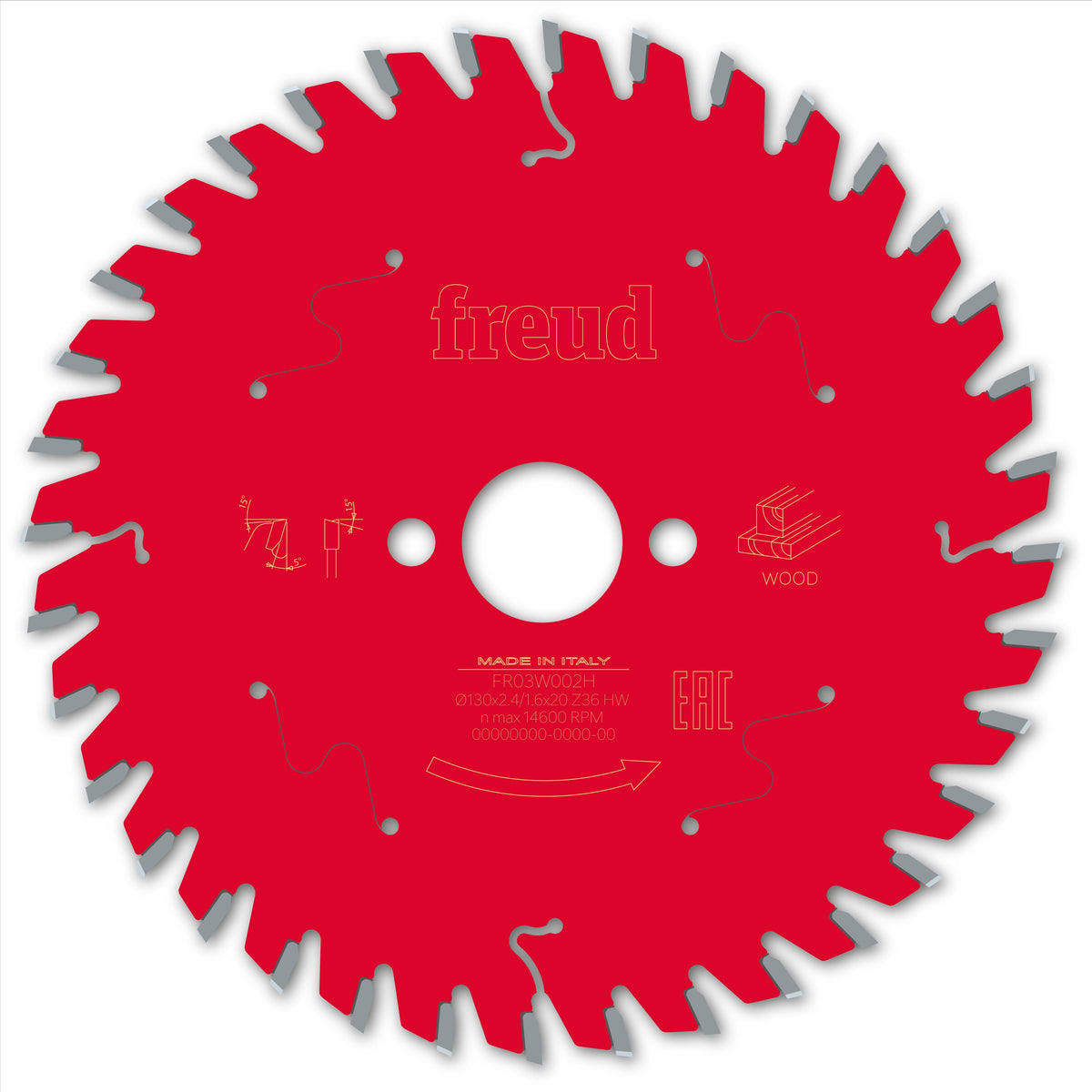 Freud HH Wood cirkelzaagblad 130 mm – FR03W002H