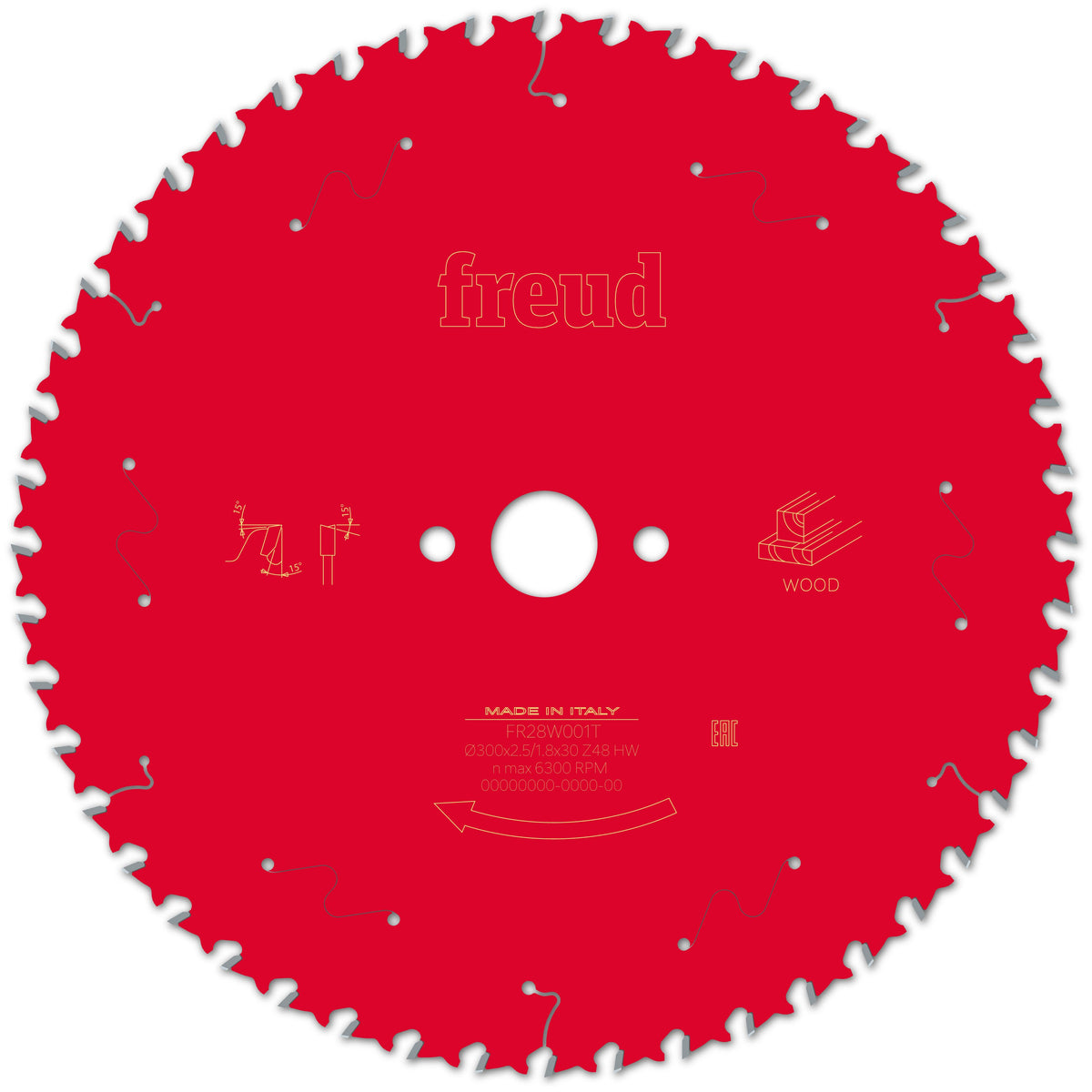 Freud Table Wood cirkelzaagblad 300 mm – FR28W001T