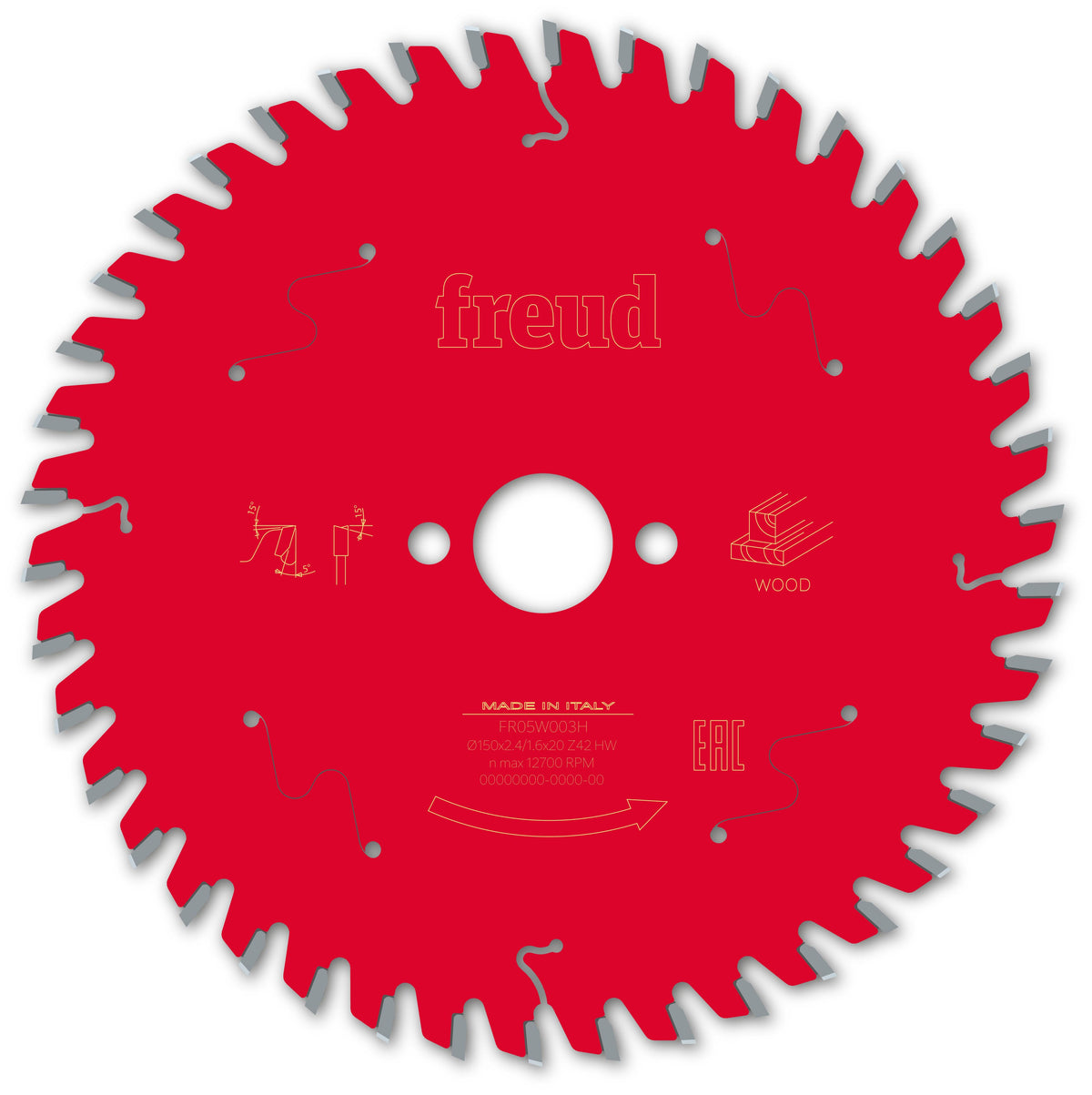 Freud HH Wood cirkelzaagblad 150 mm – FR05W003H